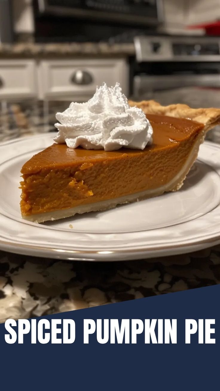 A freshly baked whole pumpkin pie with a golden crust on a cooling rack.