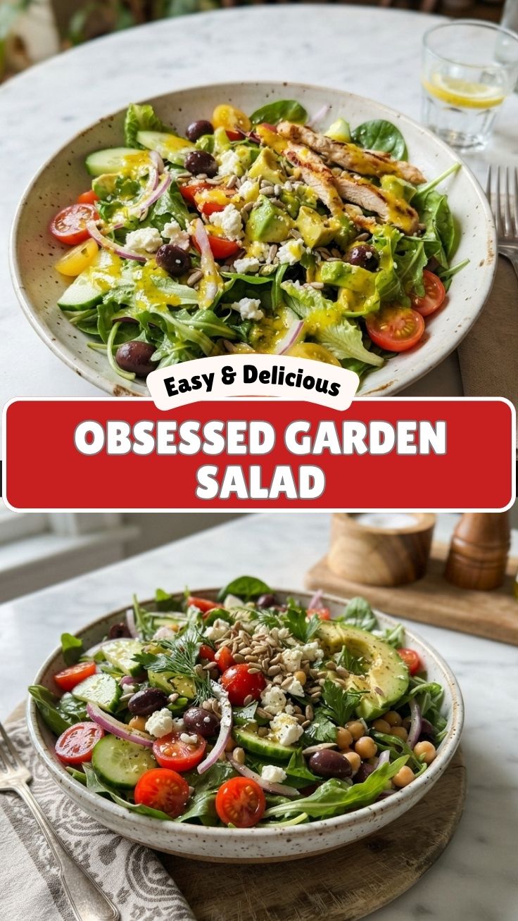 A colorful and fresh garden salad with mixed greens, tomatoes, and cucumbers